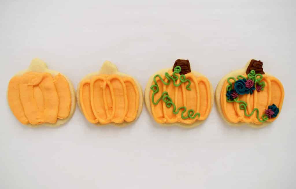 steps of cookie decoration