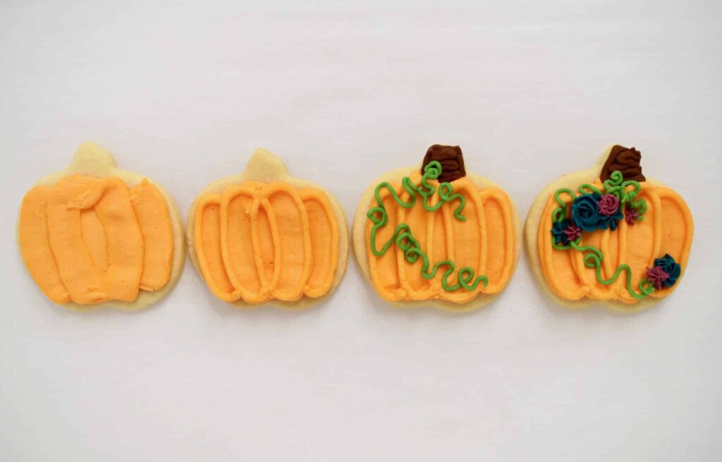 steps of cookie decoration