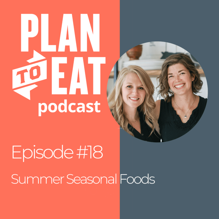 podcast episode 18 - summer seasonal food