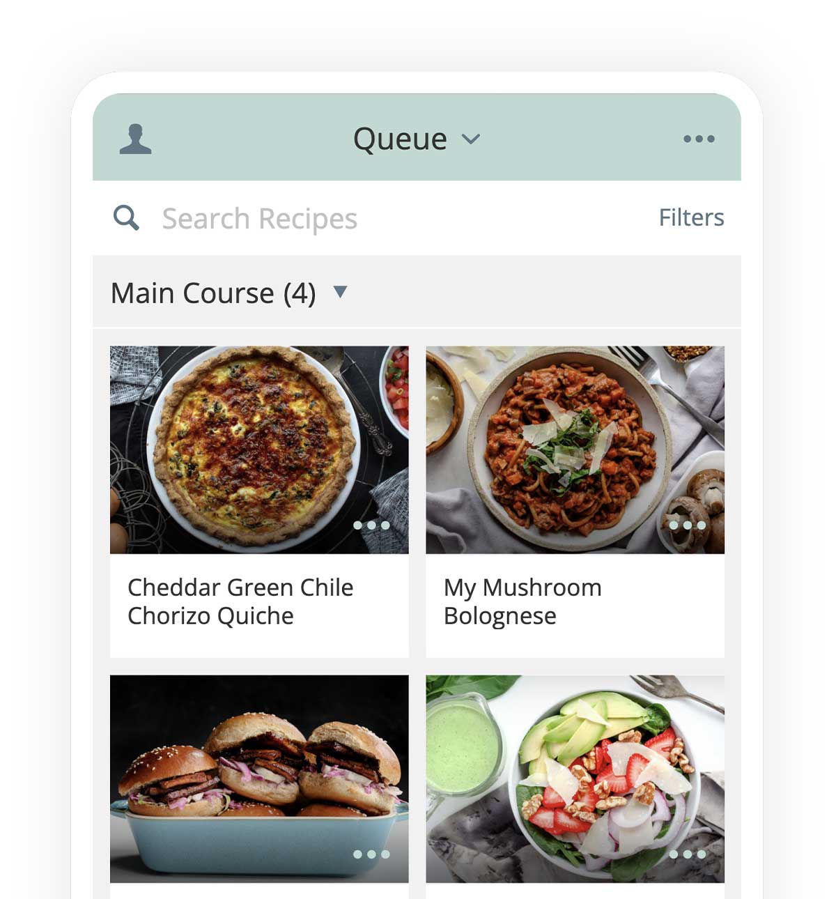 Plan to Eat App - Meal Planning Recipes Queue