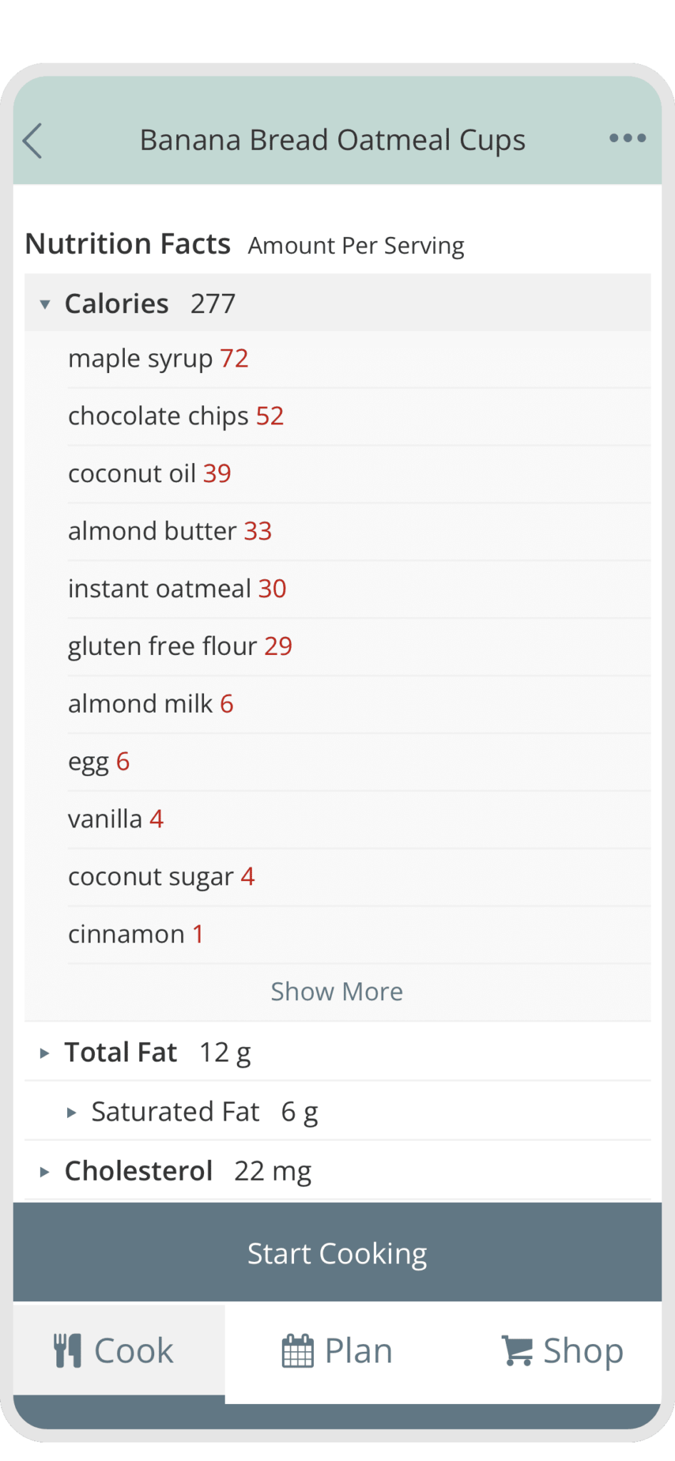 Automatically Calculate Nutrition Facts for Your Recipes - Plan to Eat