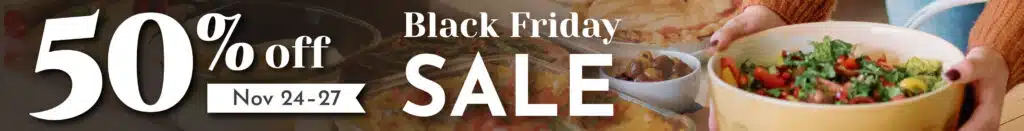 Plan to Eat Black Friday 50% Off Sale