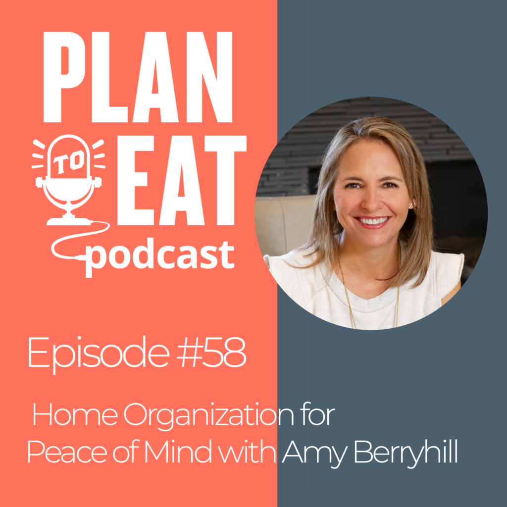 podcast episode 58 - home organization with amy berryhill of spiffy chicks