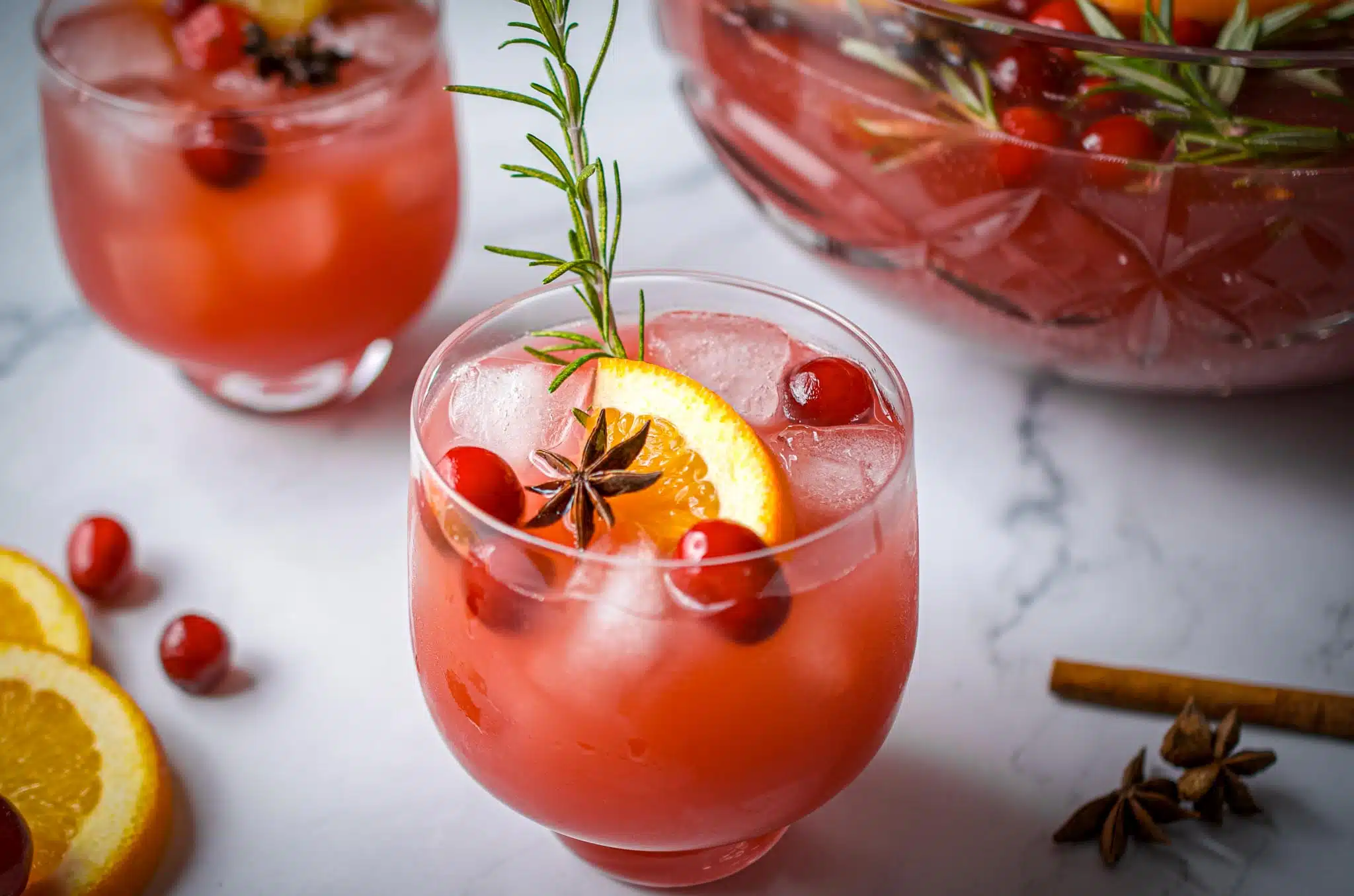 Easy Sparkling Holiday Party Punch (Non-Alcoholic) - Plan to Eat