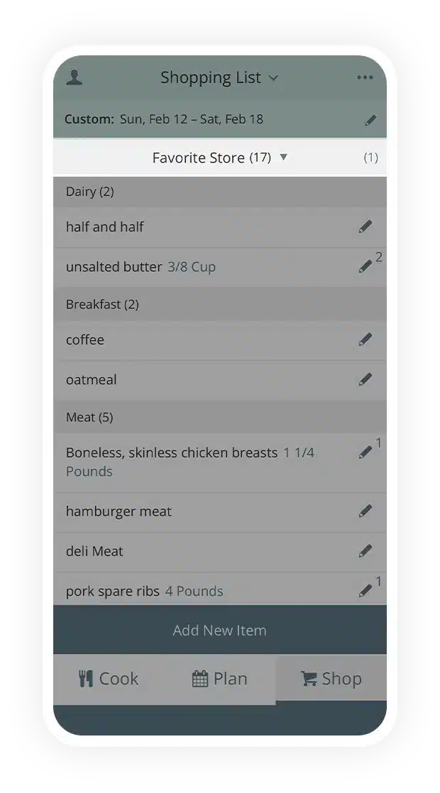 Automatic Grocery List Maker & Online Recipe Clipper - Plan to Eat