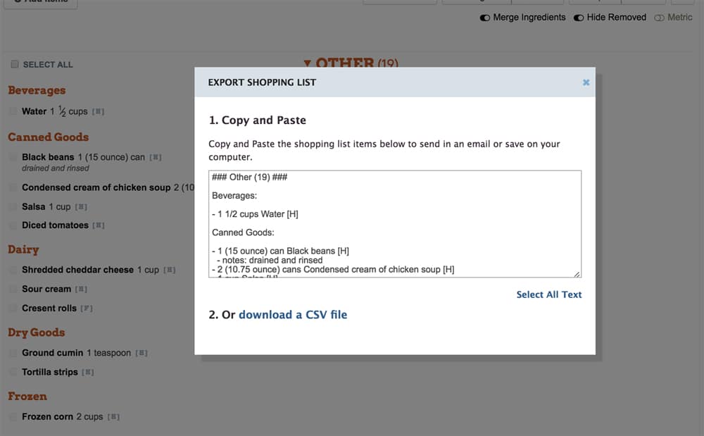 export