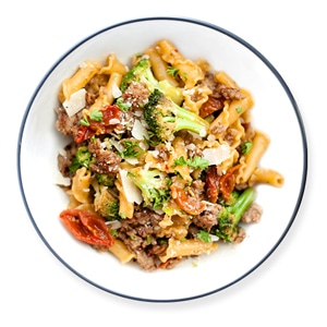 one-pot-sausage-and-sundried-tomatoes