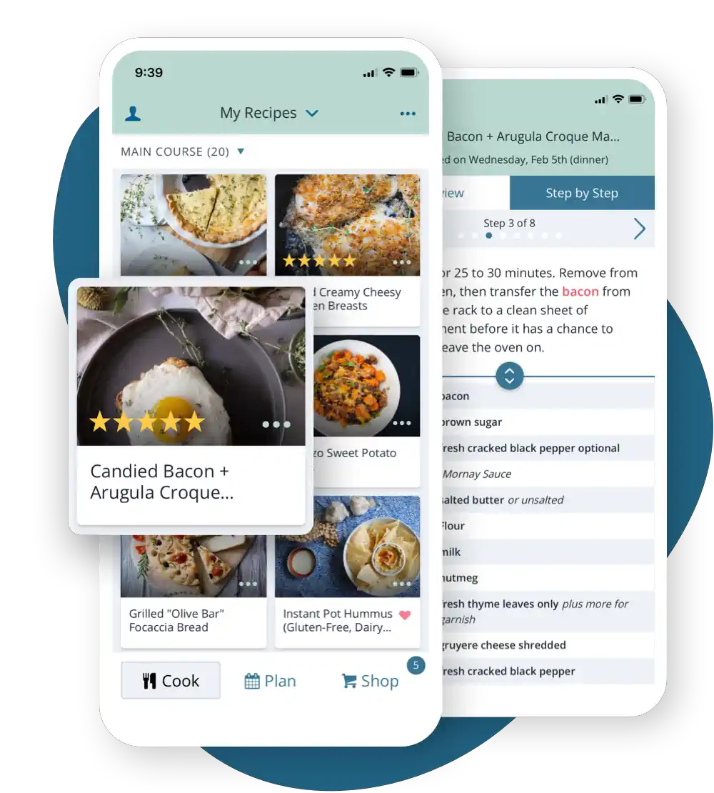 Store your recipes in a single place
