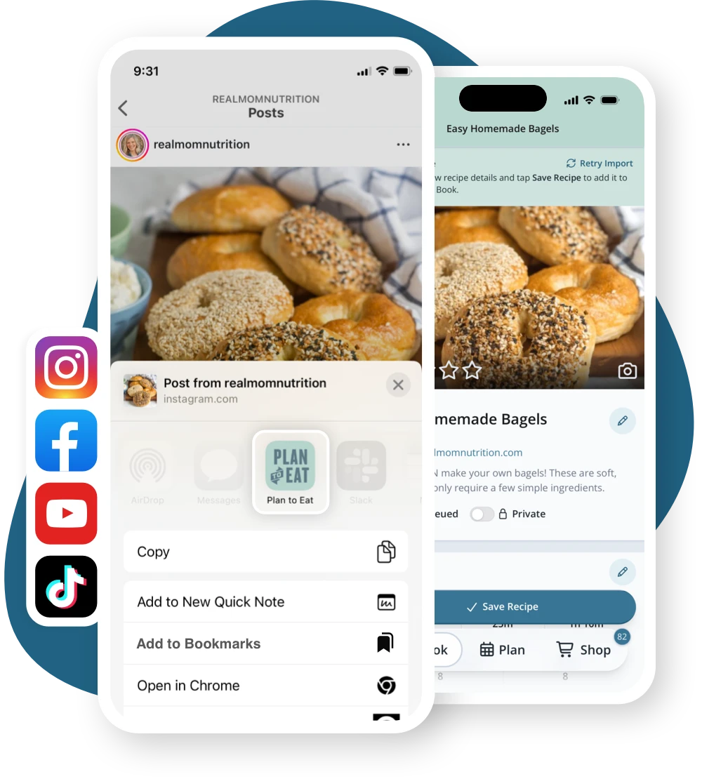 Collect Recipes from anywhere